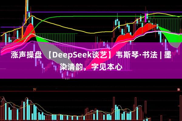 涨声操盘 【DeepSeek谈艺】韦斯琴·书法 | 墨染清韵，字见本心